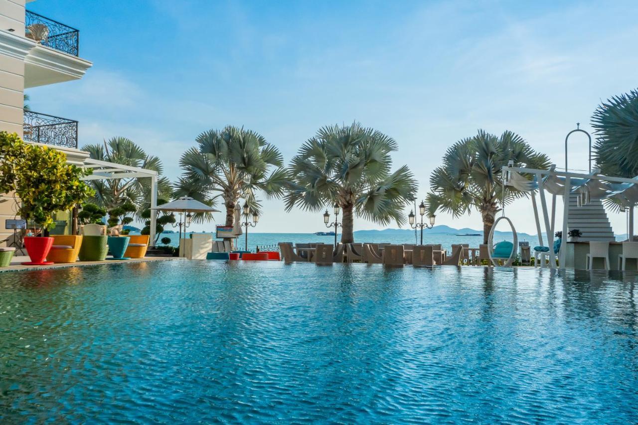 Lk Emerald Beach - Sha Extra Plus Pattaya Exterior foto Infinity pool at the hotel